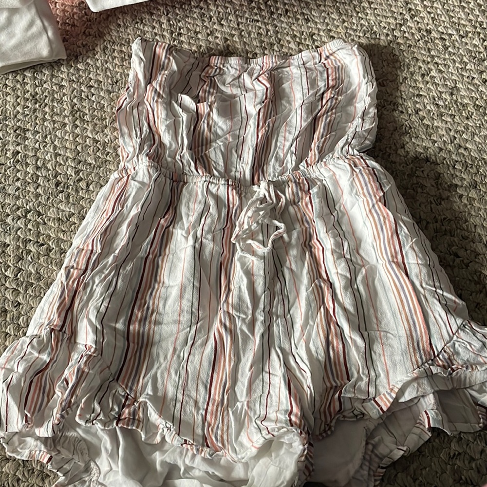 Striped PacSun romper